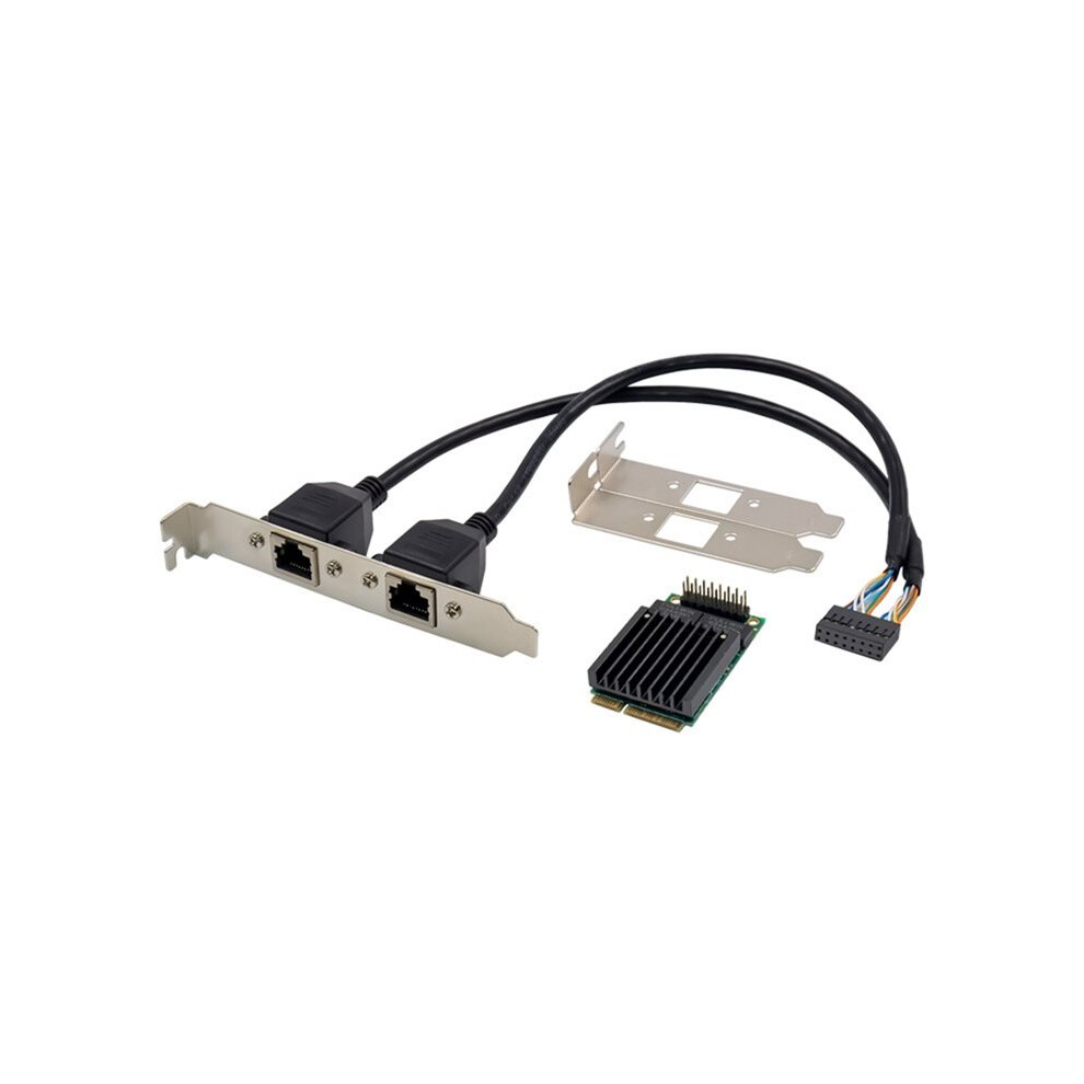 Pcie To 2 Port Rj45 Gigabit Ethernet Network Card I211-T2 Rj45 Gigabit Server Industrial Control Network Card 6031925045702