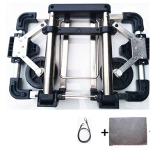 Compact Folding Trolley - Ideal for Home Shopping, Travel & Luggage Handling