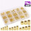 370PCS M2 M2.5 M3 M4 M5 Brass Heat Insert Nut Internal Thread Knurled Nuts 3D Printer Accessories 2