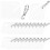 100Pcs Key Tags, Slotted Plastic Hanging Tags with Metal Snap Hooks White Key Tags Blank Square Key Tags 1