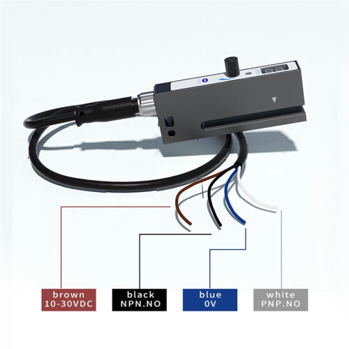 For FUWEI Label Detection Sensor Photoelectric  Automatic Labeling Machine Label Sensor NPN/PNP Opaque  Label 2