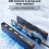 USB 3.2 Gen2 Hub 4 Port 10gbps Typec Power Port Multi Interface Expander for Laptop Desktop Accessories 5