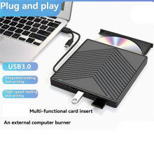 8-in-1 USB 3.0 Type C Externe Cd-, Dvd- en RW-Drive, Multifunctionele Drive, Dvd-Speler, Brander en Lezer voor Pc en Laptop