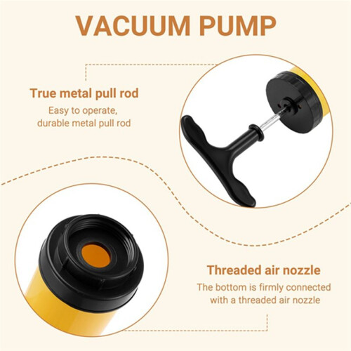 Vacuum Storage Compressed Bag Hand Air Pump Manual Tool Home Organizing Supply More Labor-Saving and Convenient 1