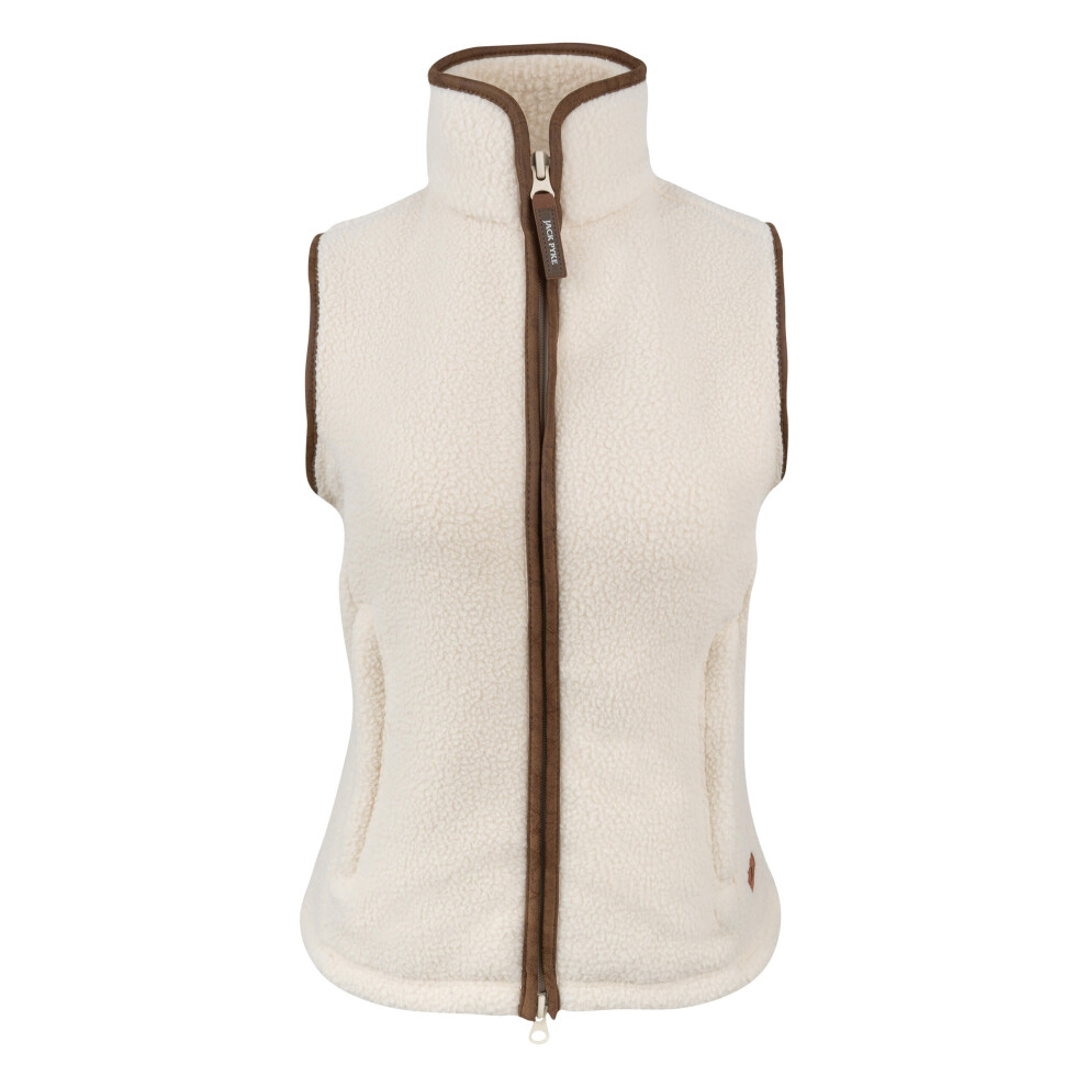 Jack Pyke Ladies Sherpa Fleece Gilet Sail X-Large