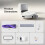 Accessories for  Flow Robot Vacuum and Mop, Zero-Tangling Roller Brushes, Dust Bag,Filters,Track Mop,Side Brushes, 8