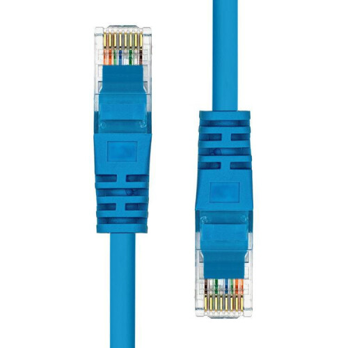 ProXtend CAT5e U/UTP CCA PVC Ethernet Cable Blue 20m 1
