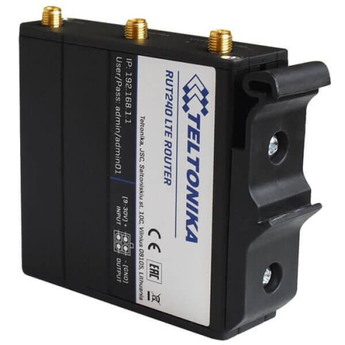 Teltonika · Zubehör · Montage · Compact DIN Rail Kit 2
