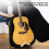 Supporto Portatile In Legno Massello per Chitarre Acustiche e Folk. 6