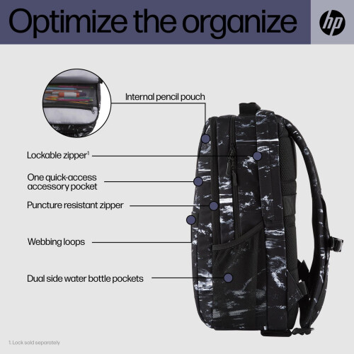 HP HP Campus XL Marble Stone Backpack 2