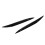 ABS Headlight Eyebrow Trims for BMW X6 E71 21