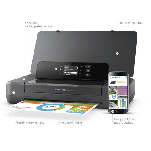 Refurbished HP HP OfficeJet 200 Mobile Printer 1