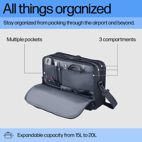HP HP Travel Plus - Laptoptasche - 15L 1