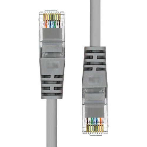 ProXtend CAT5e U/UTP CCA PVC Ethernet Cable Grey 25cm 1