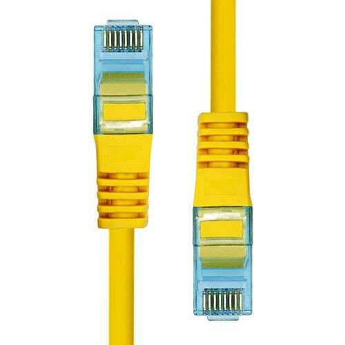 ProXtend CAT6A U/UTP CU LSZH Ethernet Cable Yellow 7m 1