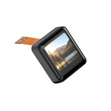 0,85-Zoll-LCD-Bildschirm, IPS-Panel, 128 X 128 Pixel Auflösung, 65.000 Farben, SPI-Kommunikationsschnittstelle, ST7735-Treiber, Schwarz