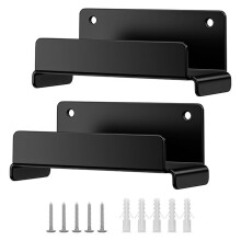 Ladderhaken voor de Garagewand, 2 Stuks, Zware Wandmontage Ophanghaken voor Ladders, Stoelen en Tuinmeubelen