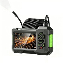 Industriële Endoscoop Camera 8mm 4.3inch IPS Scherm met Verlichtingsbuis Inspectiecamera voor Auto Reparatie IP67 5-Meter Lijn