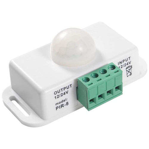 12V/24V 8A Body Infrared PIR Motion Sensor  LED Light Strip Automatic,PIR Sensor LED Motion Sensor 2
