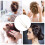 Chinesischer Haarstab Hase Mit Tasseln Silber Hanfu Haarclip 3