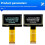 1.54 Inch OLED Display Module 128x64 Resolution SSD1309 Chip Supports IIC SPI Interface for  B 2