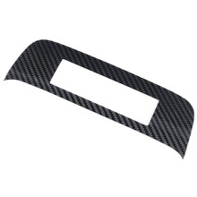 Cache-Levier de Vitesses Central de Console Centrale avec Autocollant Intérieur en Fibre de Carbone pour Camaro ZL1 2010-2015