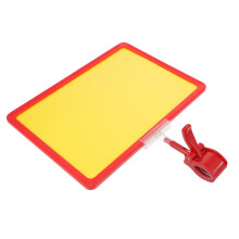 2Sets Preisetikettenhalter Rot Für Verkaufs- Marketingdisplay