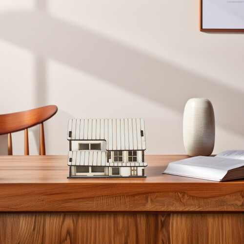 Mini Bausatz Beige Für Basteln & Puppenhaus 2
