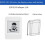 ESP32-C6 1.54-Inch E-Paper AIoT Development Board,200x200 Resolution,WiFi 6 BLE 5,Low-Power Display Module Battery 2