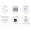 0.85inch Mechanical LCD ScreenKey IPS Panel 128 X 128 Resolution 65K Color SPI Interface 0.85inch ScreenKey Module White 2