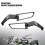 Motorcycle Accessories Mirrors Stealth Winglets Mirror to Rotate Adjustable Mirrors 2
