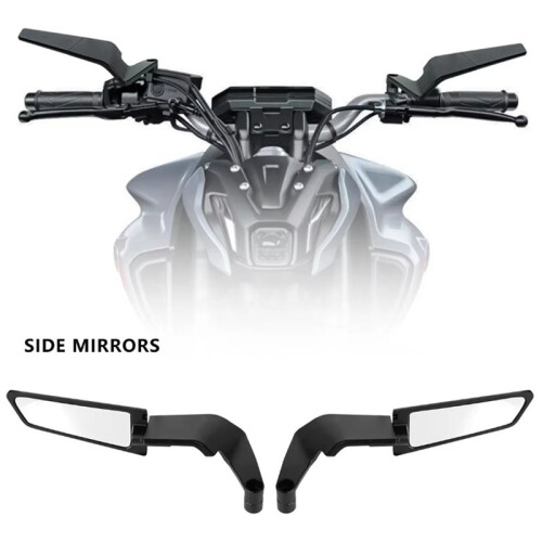 Motorradzubehör: Stealth Winglets - Drehbare, Verstellbare Spiegel 2