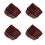 4000Stk Cupcake Papierförmchen Ovaler Kuchenbecher Backtassen 3
