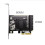 Placa Controladora PCIe para 6 Portas  3.0 - Placa de Expansão ASM1166 - Compatível com NAS,  e Linux 8