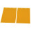 2Pcs 5.4mm Beeswax Press Mold Rubber Comb Yellow 10