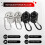 4 Pack Ear Plug Carrying Case Keychain, Portable Keychain Pill Case, Waterproof Metal Earplug Case Small Pill Container 2