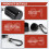4 Pack Ear Plug Carrying Case Keychain, Portable Keychain Pill Case, Waterproof Metal Earplug Case Small Pill Container 10