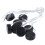 8Pcs Black Wire Lead 2x3V CR2032 Coin Cell Button Battery Holder Case 2