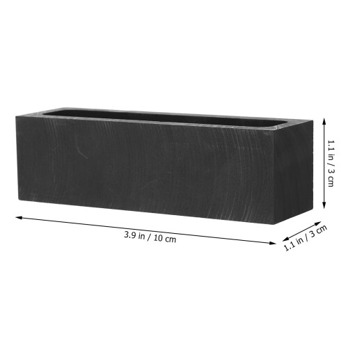 Graphitgussform Schwarz Metallgießen Labor Vielseitig 1