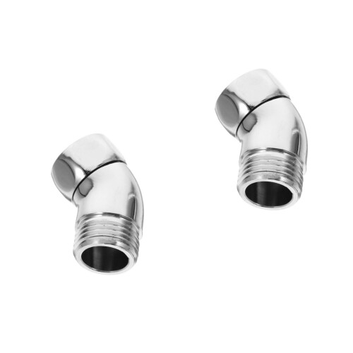 2Stk Flexibler Duschkopf Adapter Kupfer Verlängerung 1