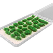 Miniatur Modell UnregelmäßIges Gras Landschaft Statische Konstruktion Sand Tisch Material DIY Handgefertigte Konstruktion Sand Tisch B