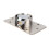 Garage Shed Heavy Duty Hasp and Staple Set 2