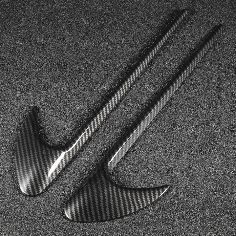 Carbon Fibre Style Fender Stickers, Mercedes C 7293282800618