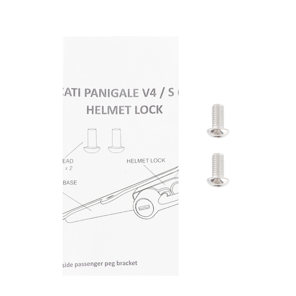 Helmet Lock For Ducati, Stainless Steel Antitheft 7293282800991