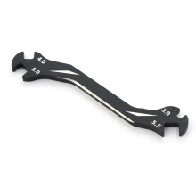 Llave de Herramienta Especial MultifuncióN 4 en 1 RC 3/4/5/5.5MM para Tensores y Tuercas Rc VehíCulo AéReo No Tripulado Coche , 2