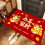 Red Housewarming Carpet Mat 60x90cm 16