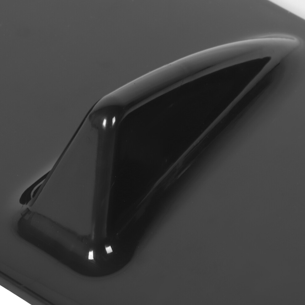 Glossy Abs Bumper Lip Diffuser Spoiler Black 7293282801479