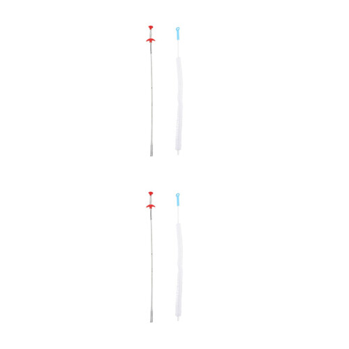 4Stk Abflussreiniger Kunststoff, Multicolor, Für Und Bad 2