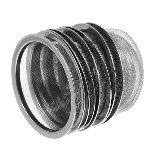 32Stk Feines Edelstahlsieb Tee-Infuser Teesieb Für Zuhause Silber