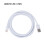 2Stk Schnelles Phone Charging Kabel Type-C Weiß Aluminium 10